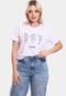 Tshirt Blusa Feminina Seja Gentil Estampada Manga Curta Camiseta Camisa Branco - Marca ADRIBEN