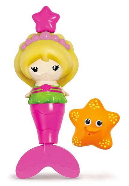 Sereia Colorida Estrela Munchkin Rosa - Marca Munchkin