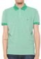 Camisa Polo Tommy Hilfiger Reta Essential Oxford Verde - Marca Tommy Hilfiger