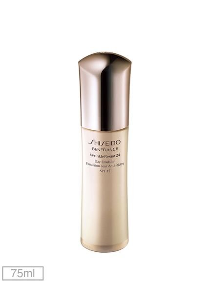 Emulsão Hidratante Anti-Idade Shiseido Wrinkle Resist24 Day Emulsion 75ml - Marca Shiseido