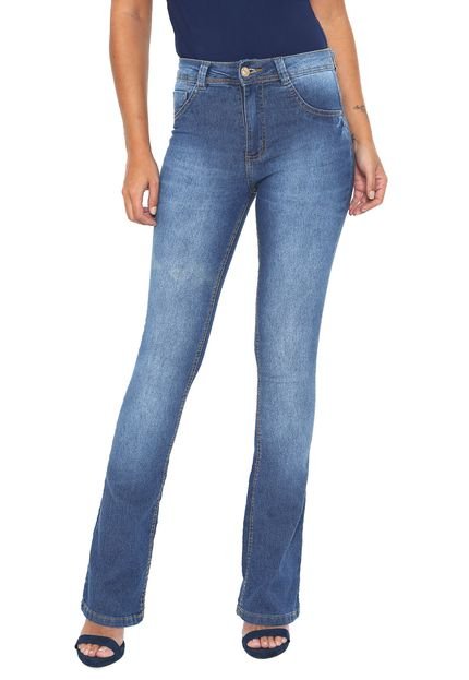Calça Jeans Biotipo Flare Media Azul - Marca Biotipo