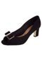 Peep Toe Vizzano Preto - Marca Vizzano