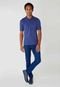 Camisa Polo Calvin Klein Jeans Brand Azul - Marca Calvin Klein Jeans