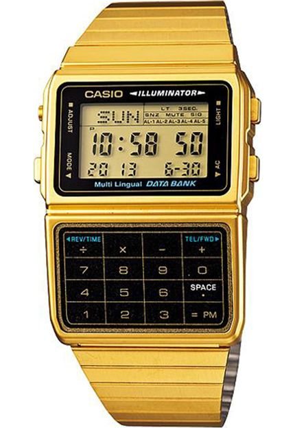 Relógio Casio DBC611G1DF Dourada - Marca Casio
