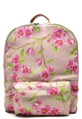 Mochila FiveBlu Floral Bege