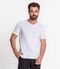 Camiseta Masculina Decote V Meia Malha Diametro Branco - Marca Diametro basicos
