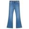 Calça Flare Jeans Comfort Infantil Menina Azul Brandili Incolor - Marca Brandili