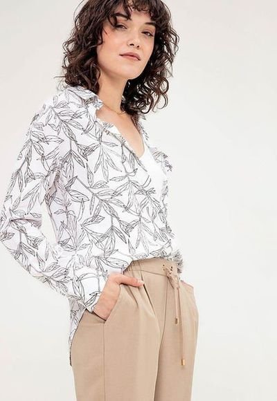 Blusas gef silueta outlet amplia