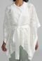 Kimono OÁSIS RESORTWEAR Textura Off-White - Marca OÁSIS RESORTWEAR
