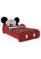 Mini Cama Pura Magia Disney Mickey  Vermelho - Marca Pura Magia