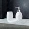 Kit Banheiro Lavabo Acessórios de Cerâmica 3 peças Marmorizado Marble - Hauskraft - Marca Hauskraft
