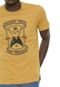 Camiseta Globe Estampada Amarela - Marca Globe