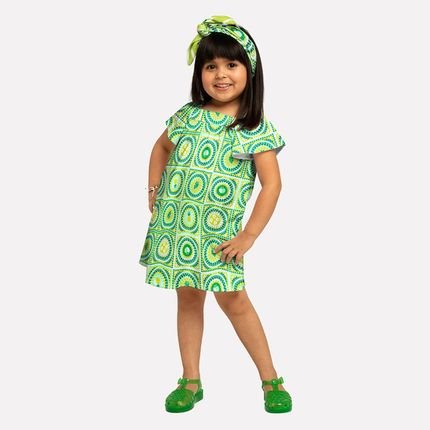 Vestido Infantil Menina Nanai Verde - Marca Nanai