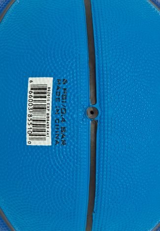 Bola de Basquete Nike Swoosh Mini Tamanho 3 - Azul Escura com Azul -  BB0634-491