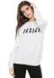 Moletom Fechado Colcci Resist Off-White - Marca Colcci