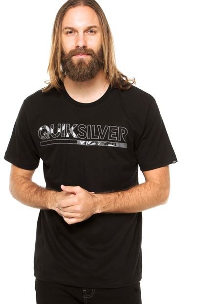Camiseta Quiksilver Everyday Yardmark Preta - Marca Quiksilver
