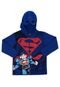 Blusa De Moletom Brandili Superman Azul - Marca Brandili