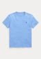 Camiseta Polo Ralph Lauren Slim Logo Azul - Marca Polo Ralph Lauren