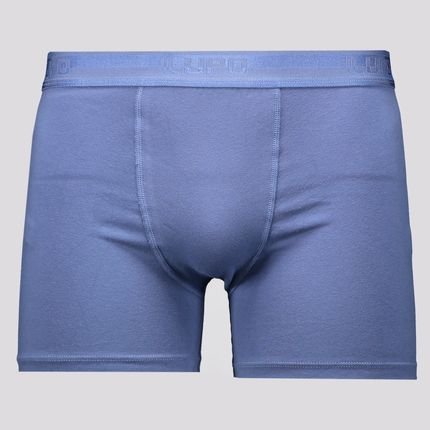 Cueca Boxer Lupo Elastic Soft Azul - Marca Lupo