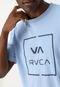 Camiseta RVCA All The Way Azul - Marca RVCA