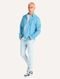 Camisa Tommy Jeans Masculina Xadrez Essential Branca/Azul - Marca Tommy Jeans