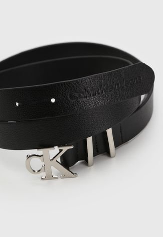 Cinto Calvin Klein Logo Preto