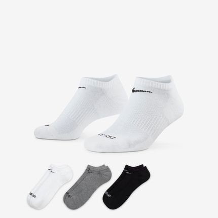 Meia Nike Everyday Plus Cushioned 3 Pares Unissex - Marca Nike