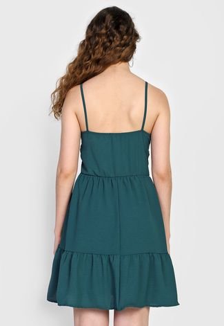 Vestido Forever 21 Curto Marias Verde - Compre Agora