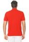 Camisa Polo Lacoste Reta Logo  Vermelha - Marca Lacoste