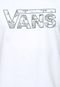 Camiseta Vans Classic Logo Fill Datura Toile Branca - Marca Vans