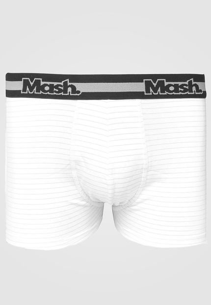 Cueca MASH Boxer Basic Branca - Marca MASH