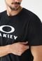 Camiseta Oakley Reta Logo Preta - Marca Oakley