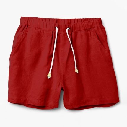 Short de Linho Premium Bermuda Masculina Moda Praia Luxo - Marca Opice