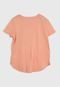 Camiseta GAP Cavalo Marinho Coral - Marca GAP