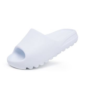 Chinelo Slide YeezeNuvem Feminino Ortopédico Confortável Macio Antiderrapante Branco