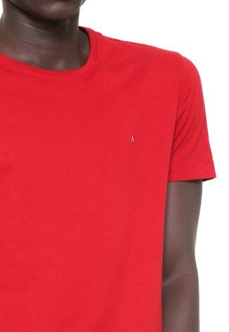 Camiseta Aramis Regular Fit Vermelha