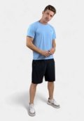 Camiseta Dry Fit La'Oase Azul Claro Proteção UV Respirável - Marca La'Oase