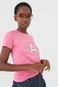 Camiseta Aeropostale Logo Rosa - Marca Aeropostale