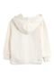 Blusa de Moletom GAP Menina Logo Off-White - Marca GAP