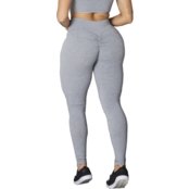 Legging Levanta Bumbum Off Mescla Academia Feminina - Marca CR FITNESS