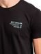 Camiseta Sergio K Masculina Renda Fixa Preta - Marca Sergio K