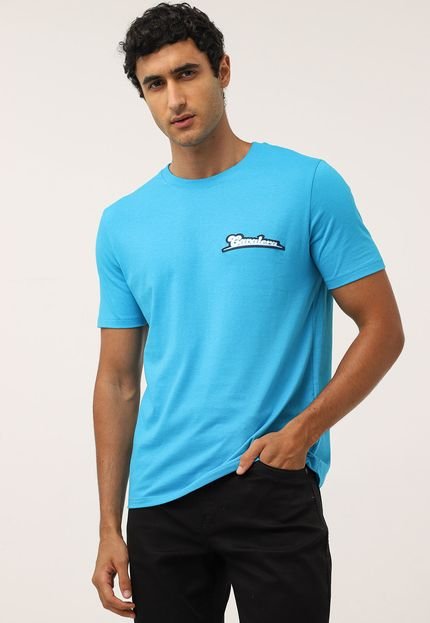 Camiseta Cavalera College Sign Azul - Marca Cavalera