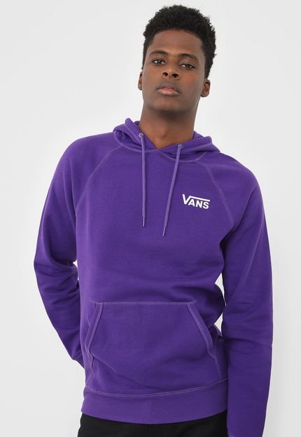 Moletom Flanelado Fechado Vans Versa Hoodie Roxo - Marca Vans