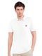 Polo Tommy Jeans Masculino Regular Timeless Circle Branca - Marca Tommy Jeans