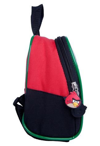 Lancheira Escolar Angry Birds Awesome Vermelha