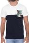 Camiseta Colcci Com Bolso Branca/Azul-marinho - Marca Colcci