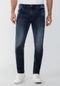 Calça Jeans Masculina Skinny Escura com Elastano - Marca Hangar 33