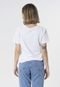 T-Shirt Baby Look Aero Jeans Branca - Marca Aero Jeans