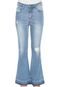 Calça Jeans Hering Flare Desgastes Azul - Marca Hering