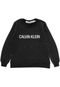 Blusa Calvin Klein Kids Menina Escrita Preta - Marca Calvin Klein Kids